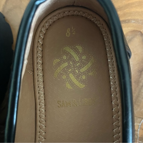 NWT Sam & Libby Black Platform Lug-Sole Loafers - Picture 6 of 6